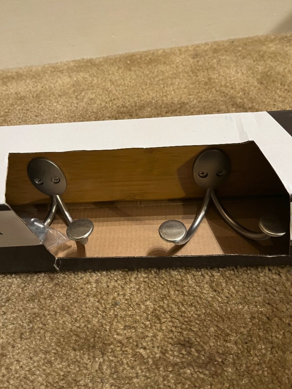 Bamboo Hook Rack, NIB - Picture 6 of 6